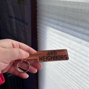 Movie Neighbors Keychain